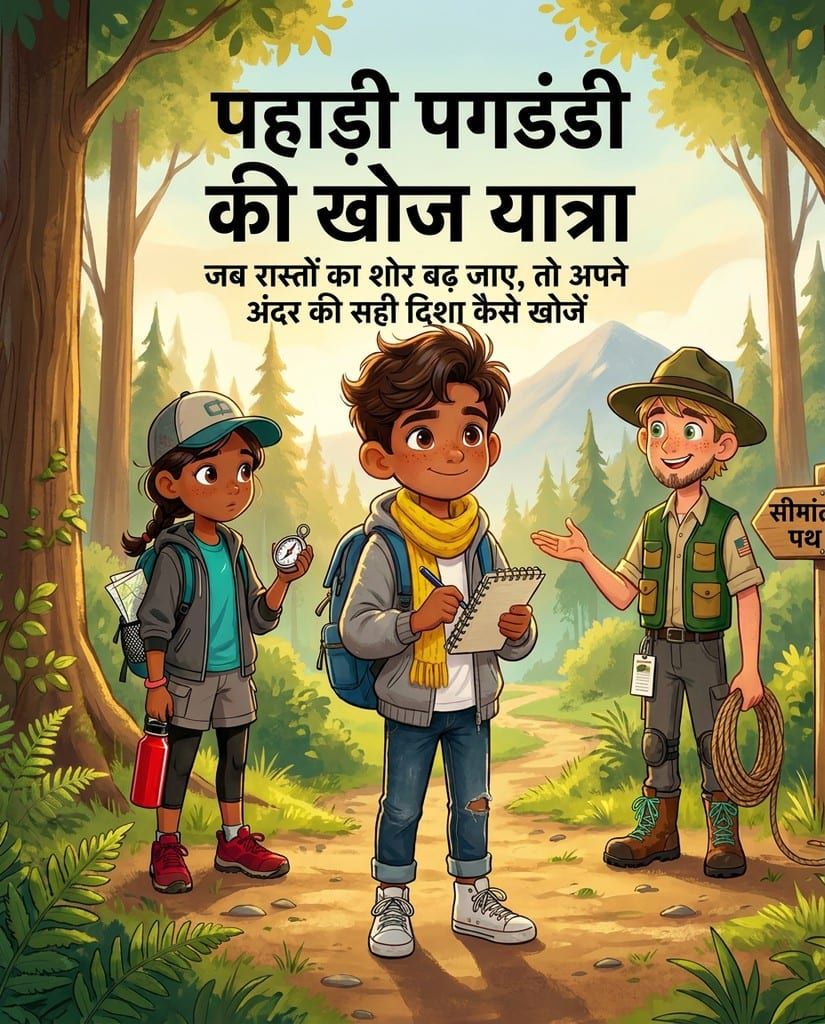 पहाड़ी पगडंडी की खोज यात्रा