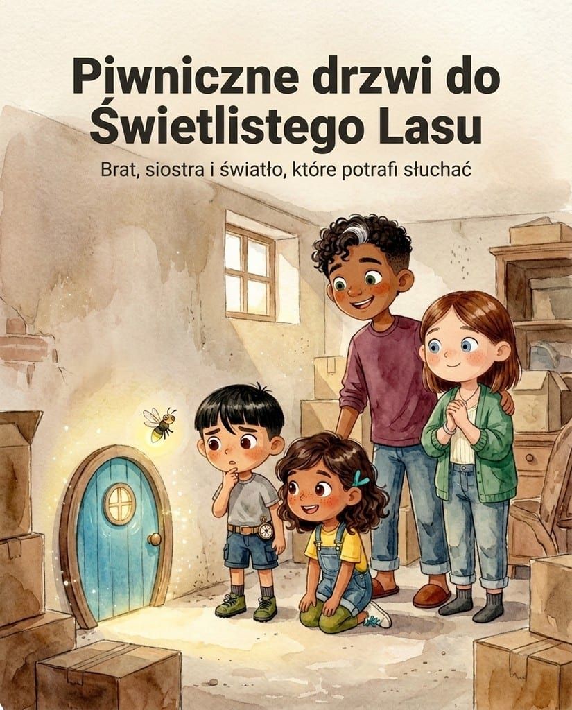 Piwniczne drzwi do Świetlistego Lasu
