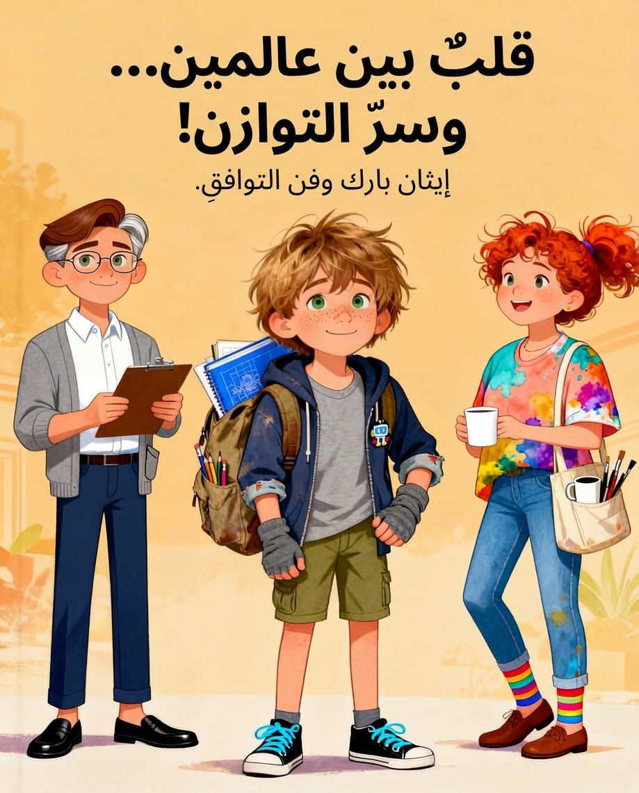 قلبٌ بين عالمين... وسر التوازن!