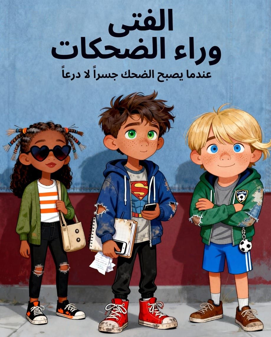 الفتى وراء الضحكات