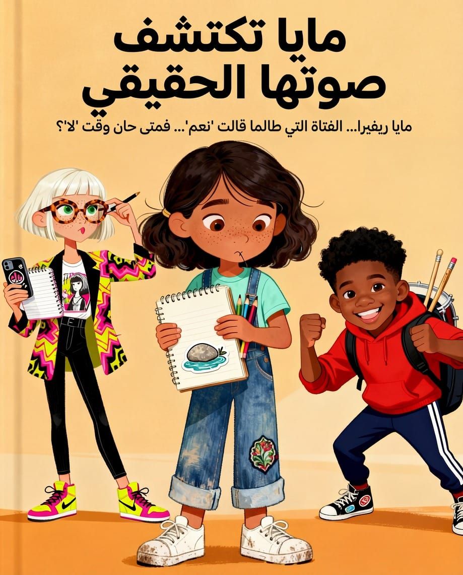 مايا تكتشف صوتها الحقيقي
