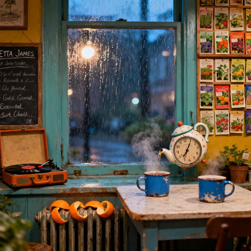 Where the Clocks Pour Tea