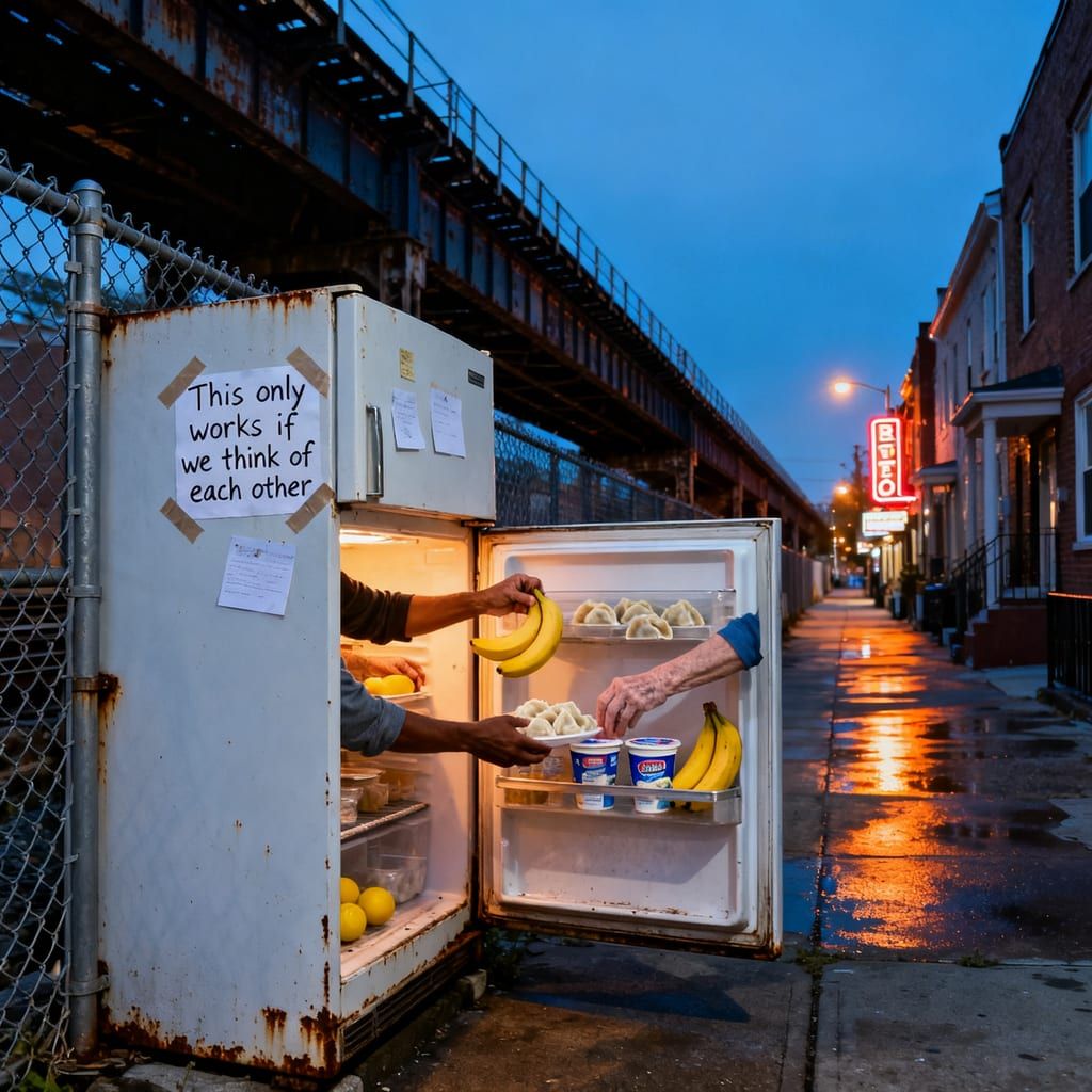 Cold Shelves, Warmest Hands at Dawn