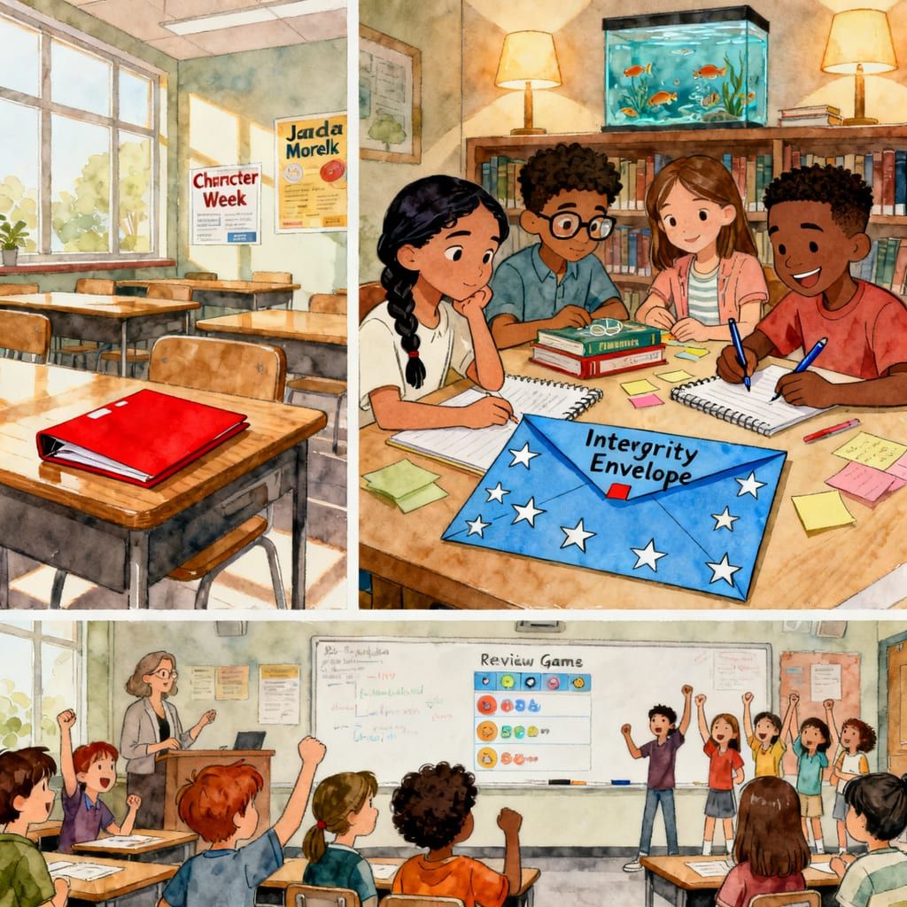 The Quiz in the Red Folder