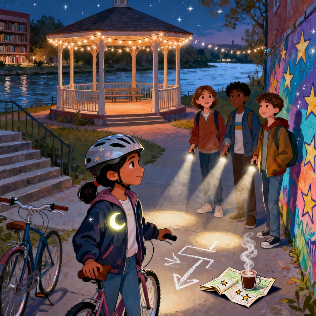 Mila and the Moonlight Map