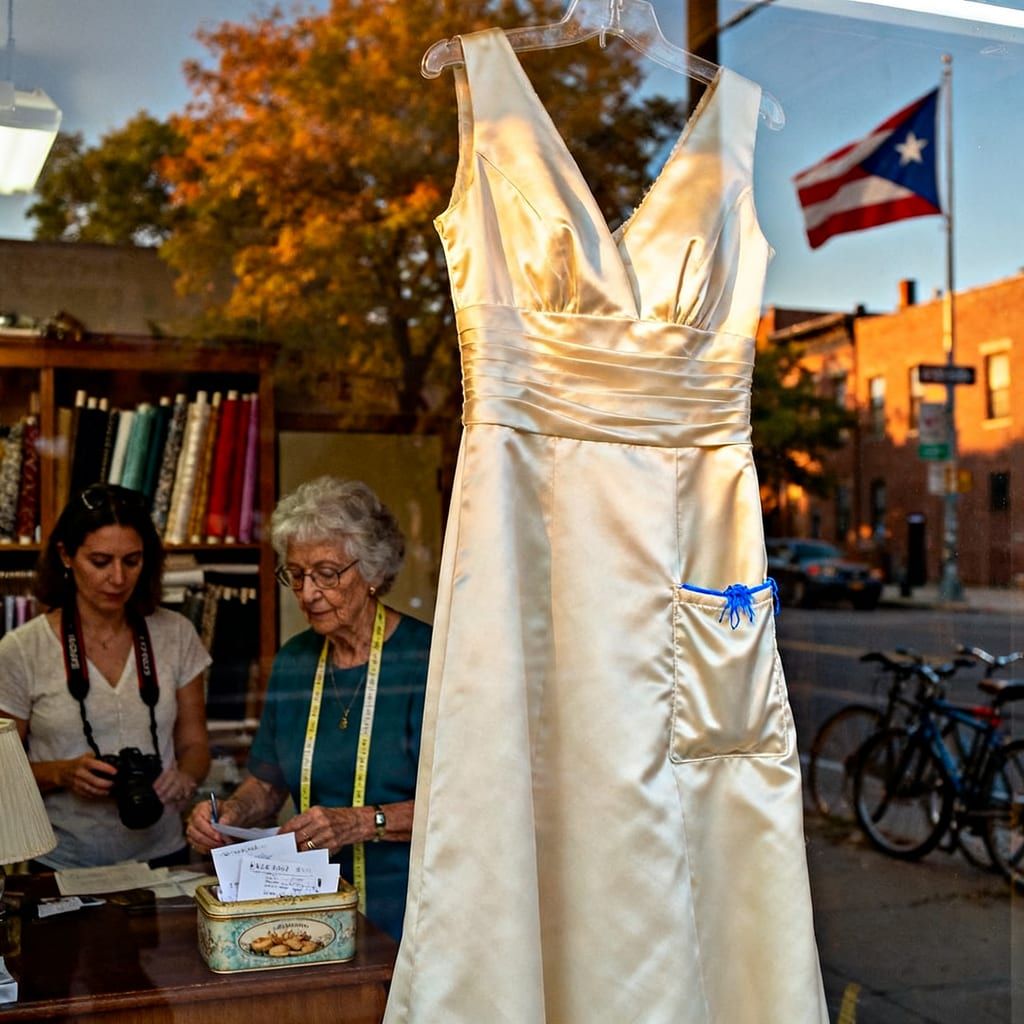 A Note Sewn Into Silk