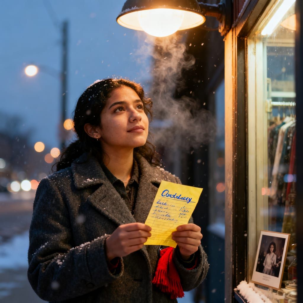 The Note in the Winter Coat
