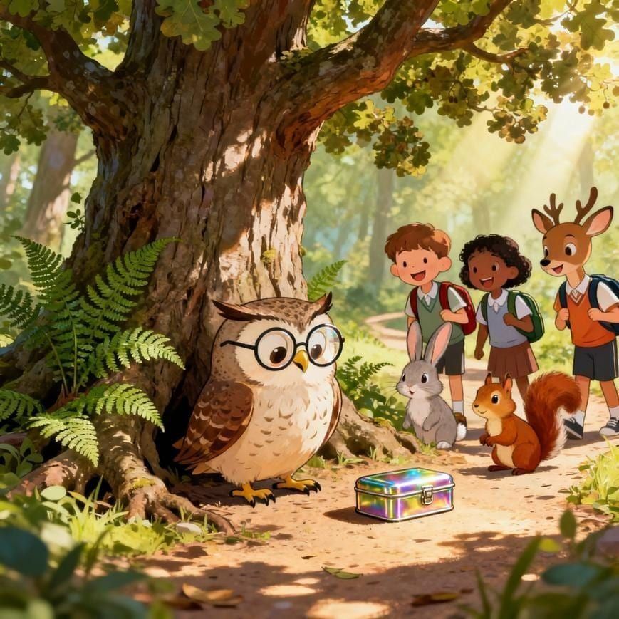Ollie Owl and the Shiny Surprise