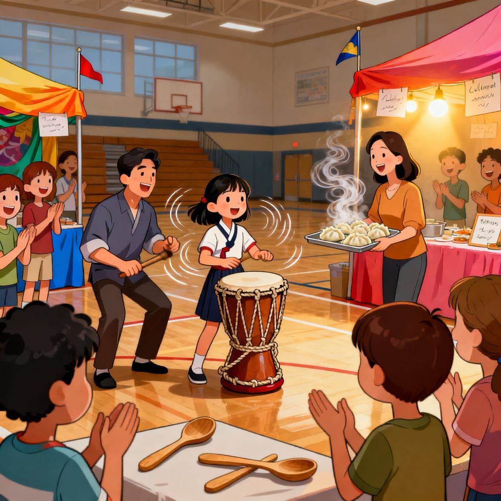 Drums, Dumplings, and a Brave Heart