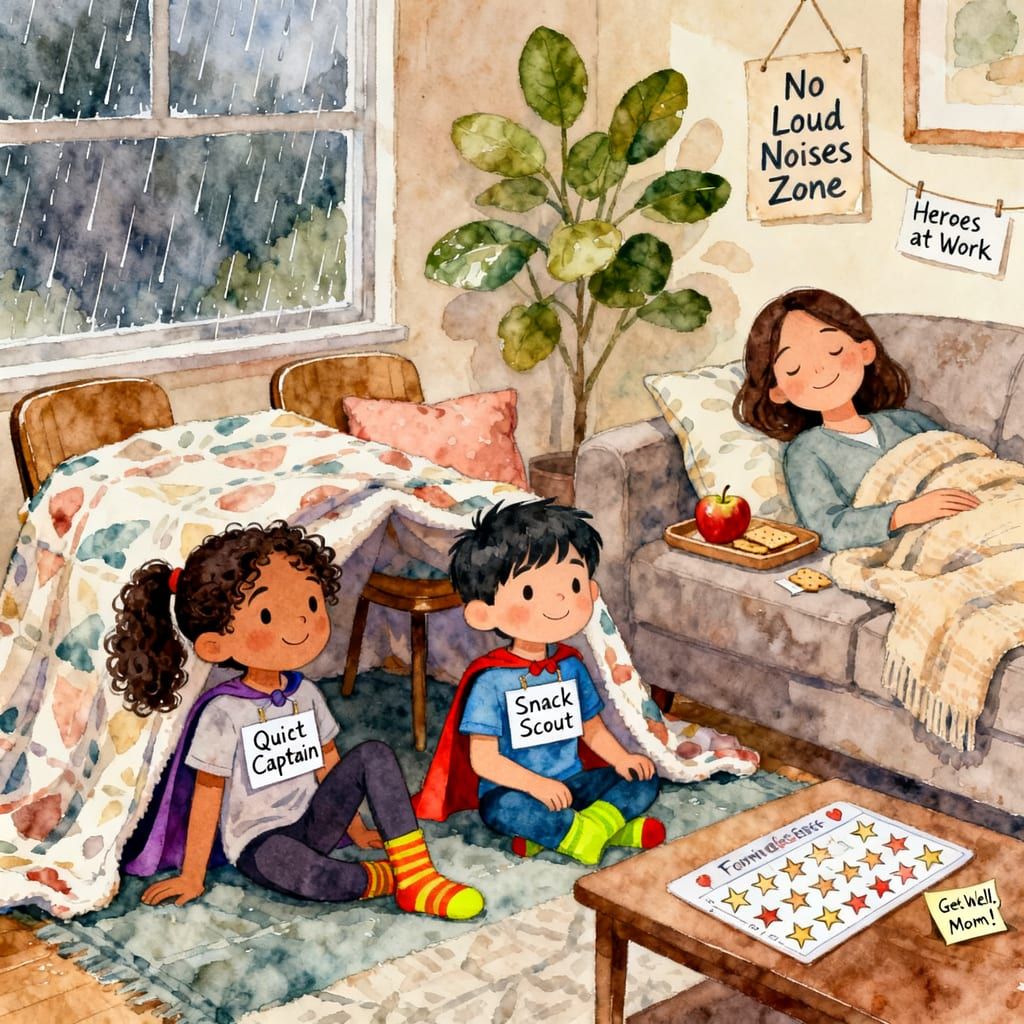The Quiet Superhero Saturday Plan