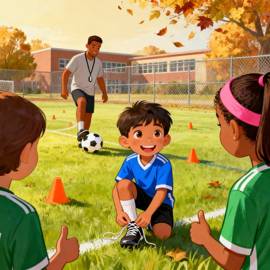 Sam’s First Big Soccer Tryout