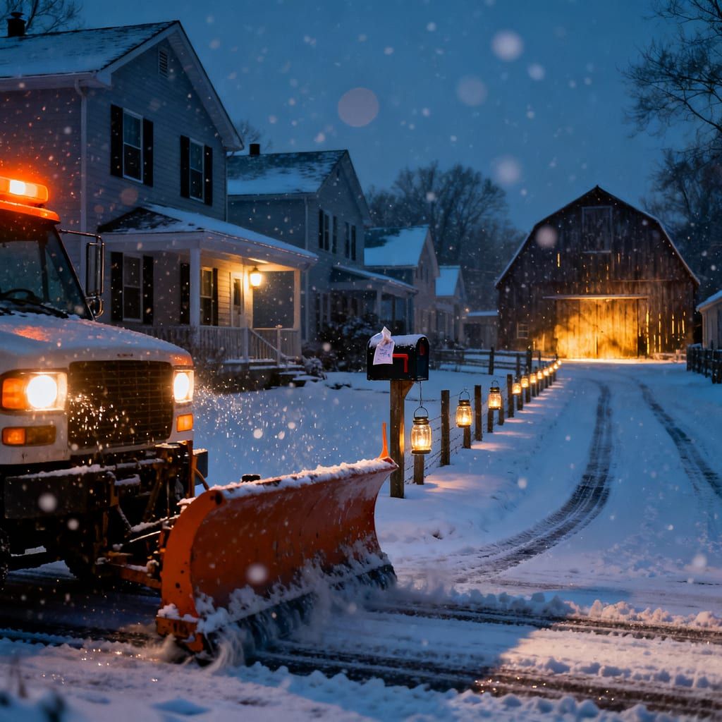 Plowing the Quiet Between Houses