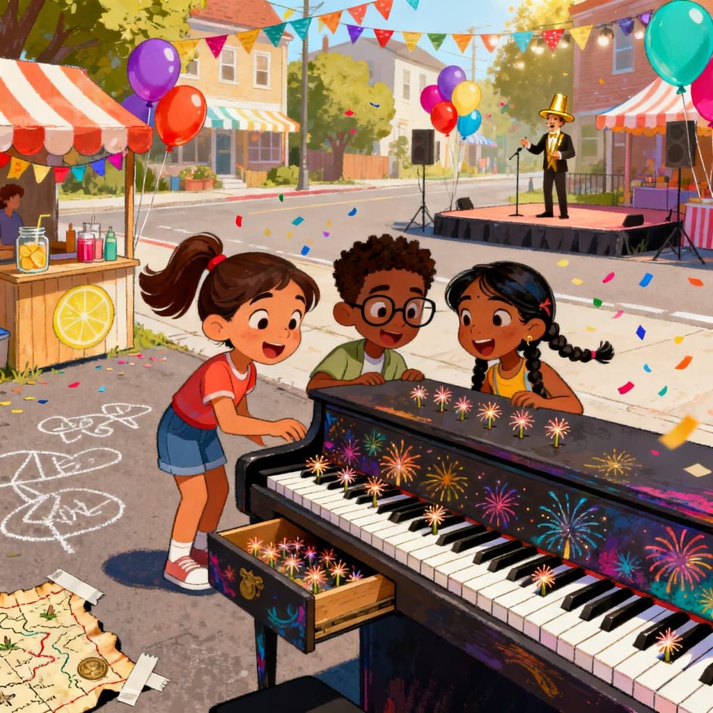 The Street Fair Piano Quest