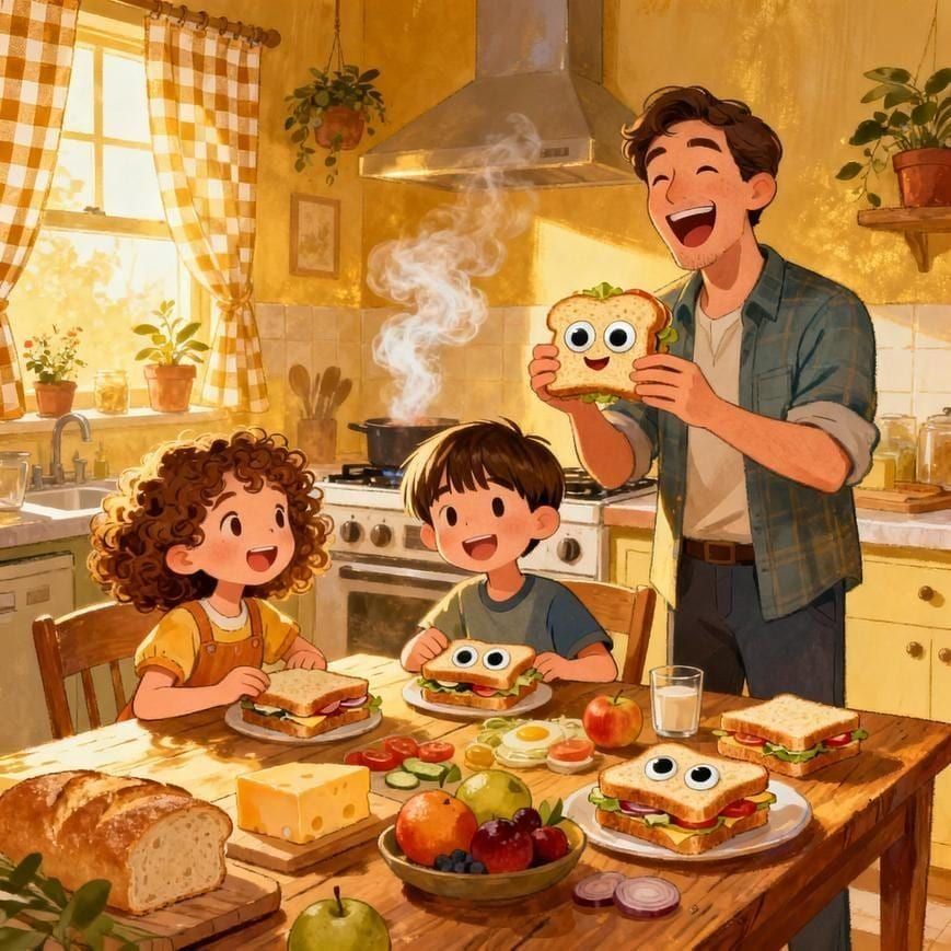 The Burned Dinner, Silly Sandwiches