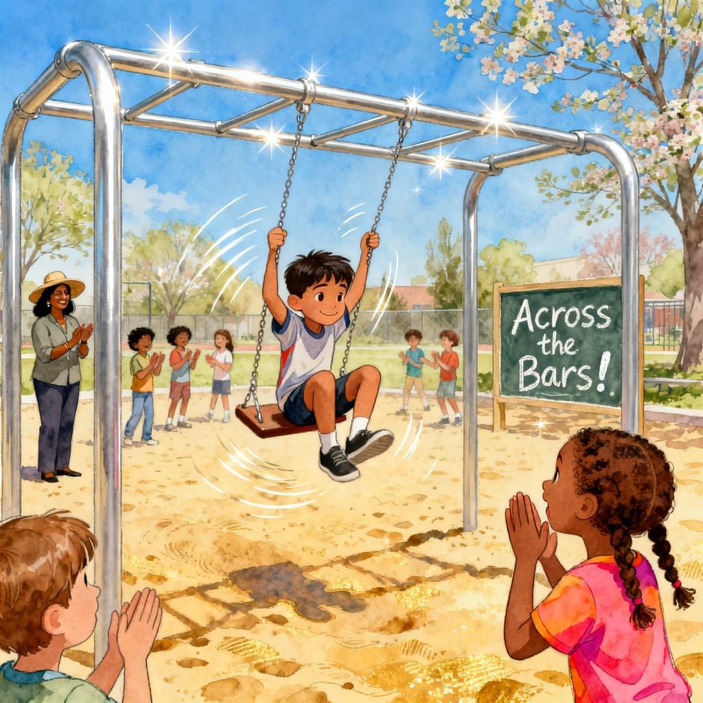 Theo Tries the Mighty Monkey Bars