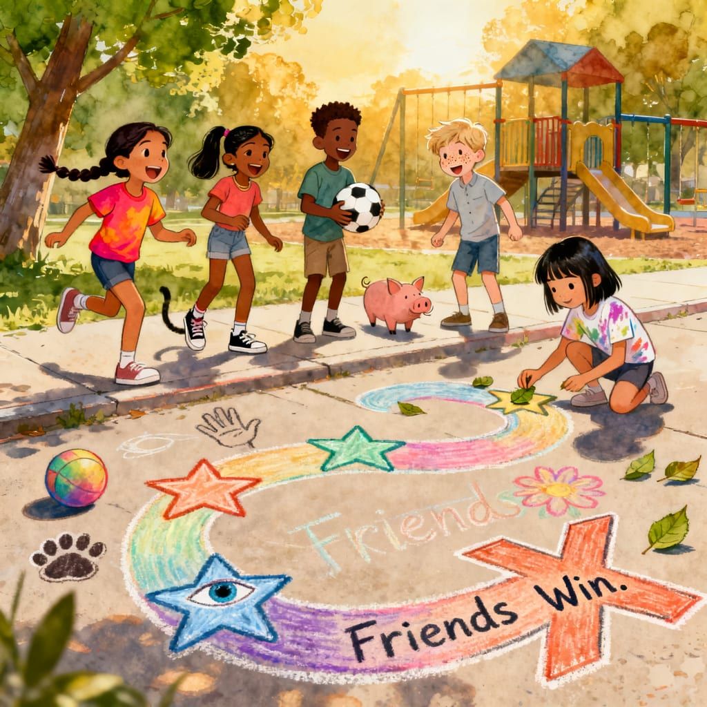The Turn-Taking Treasure Map Game